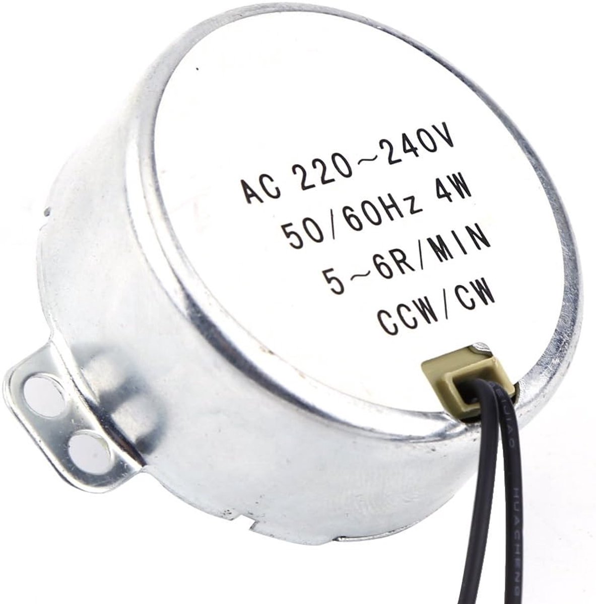 Motor Mini Grootte Magnetron Motor AC Synchrone Motor Motorreductor Draaitafel Motor 4W CW/CCW 220-240V(5-6RPM)