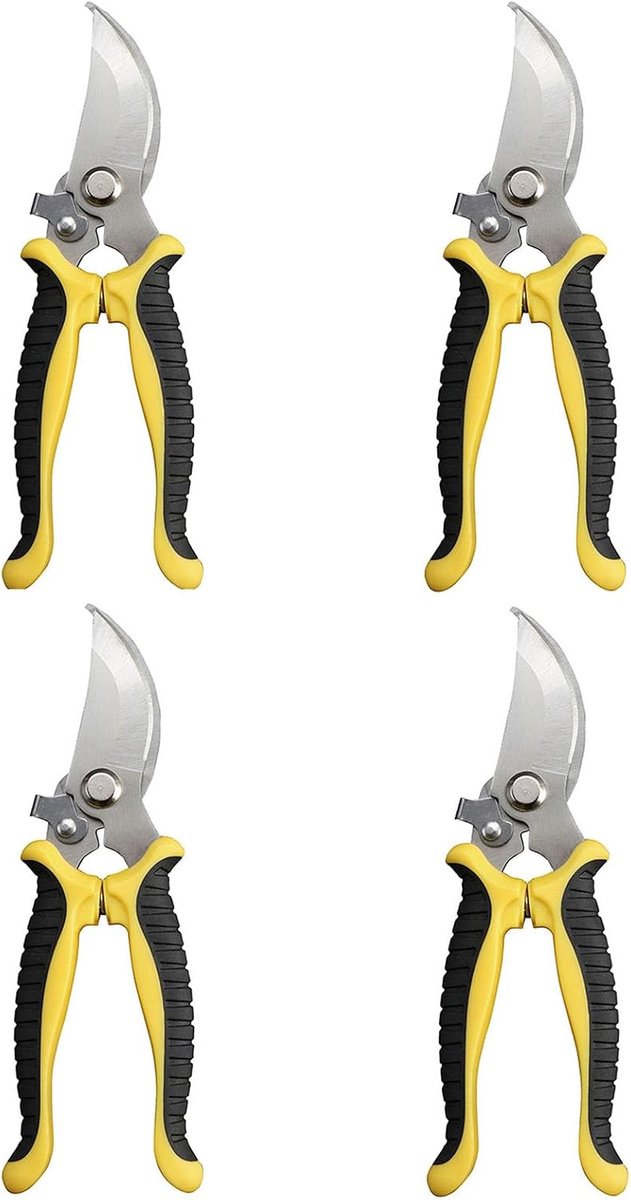Plukken schaar, boomtrimmers, tuinschaar, tak, heg, bostrimmers, doornroos, of tuinreparatie tuingereedschap (roestvrij staal). (2)