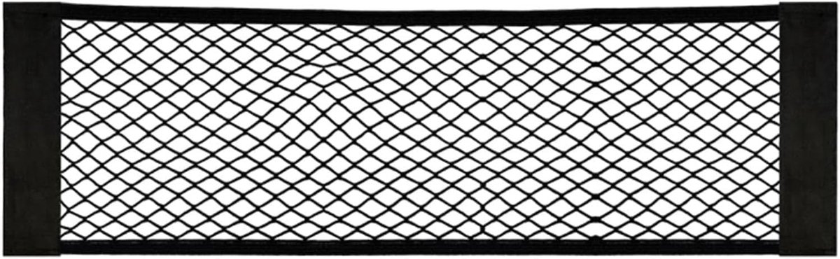 Elastisch Bagagenet voor Kofferbak, Universeel Rekbaar Auto Kofferbaknet voor Camping, Reizen, SUV, Bestelwagen, Caravan (80x25cm (1 stuk))