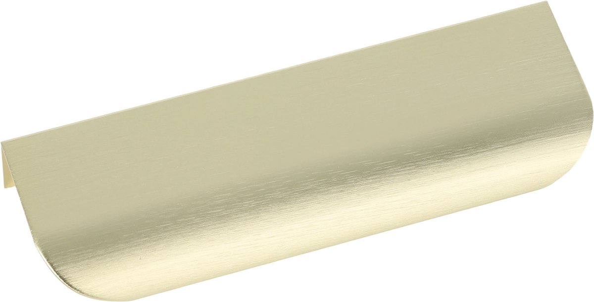 Meubelprofielgreep Velina mat goud 120mm - Boorafstand 96mm