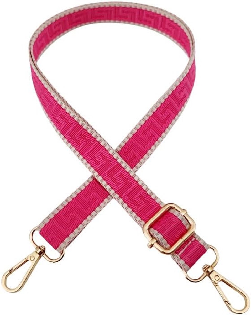 Schouderriem om te wisselen, 72-130 cm, boho-stijl, schouderriem, breedte 2,5 cm, schouderriem voor tassen, schoudertas, handtassen, doe-het-zelf accessoires, schouderriem voor dames en heren