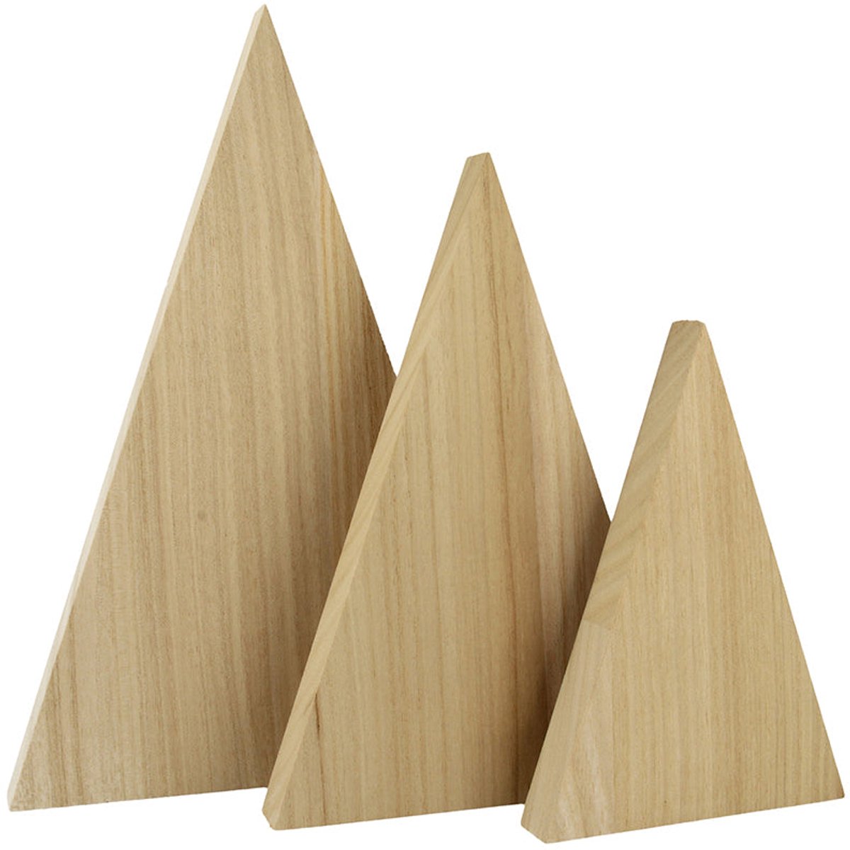 Houten driehoeken (3)