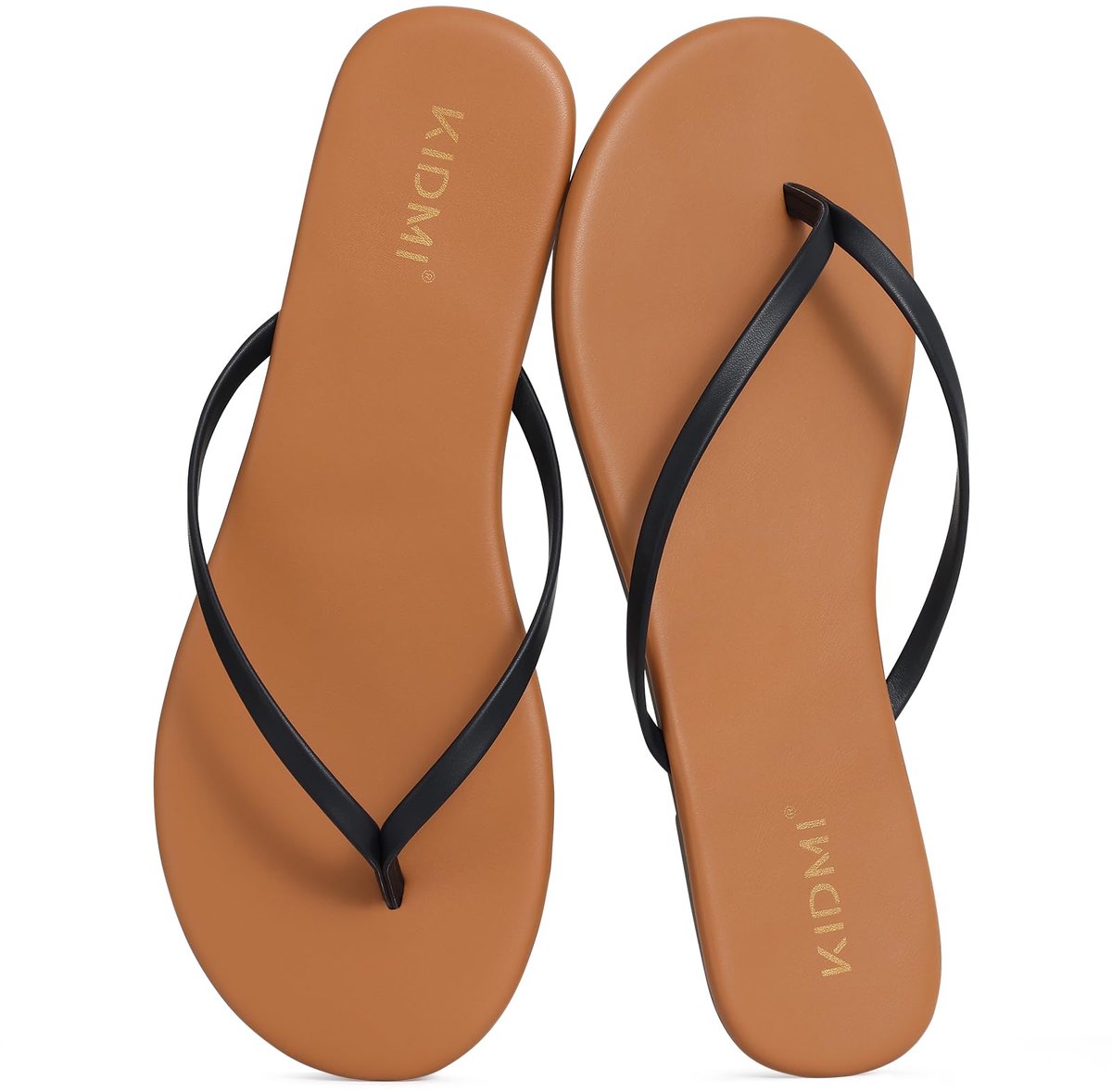 Homaxy -Slim Slippers - Anatomische Teenslippers -Dames Slippers -38-bruin