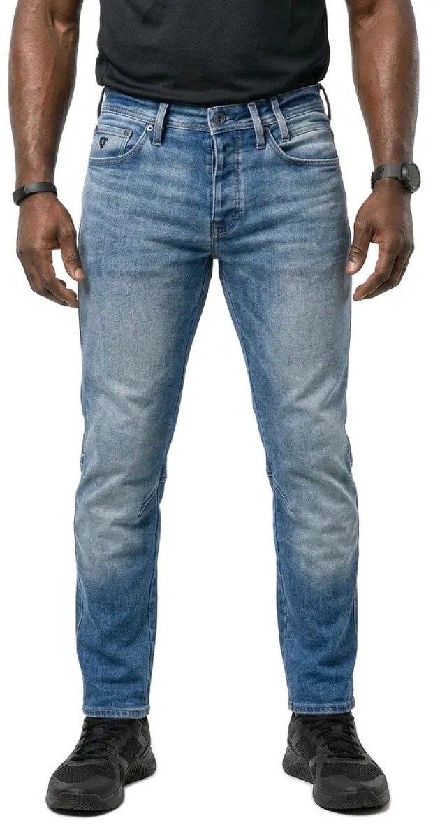 REV'IT! Salt TF Medium Blauw Used Motorjeans - Maat 31/34 - Broek – foto 3