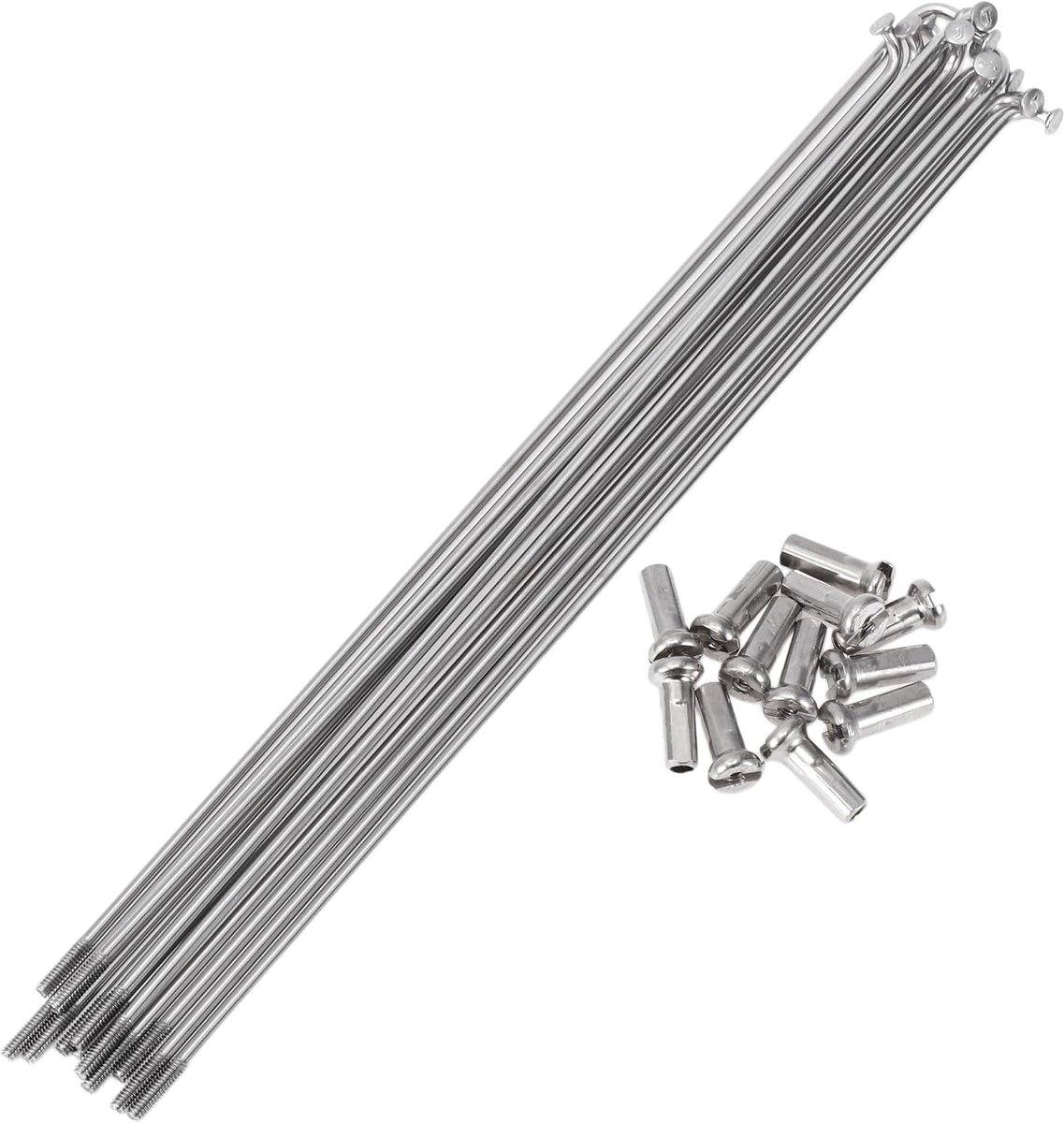 Spaken 173mm Fiets Wiel Spaken 304 Rvs Zilver Tone
