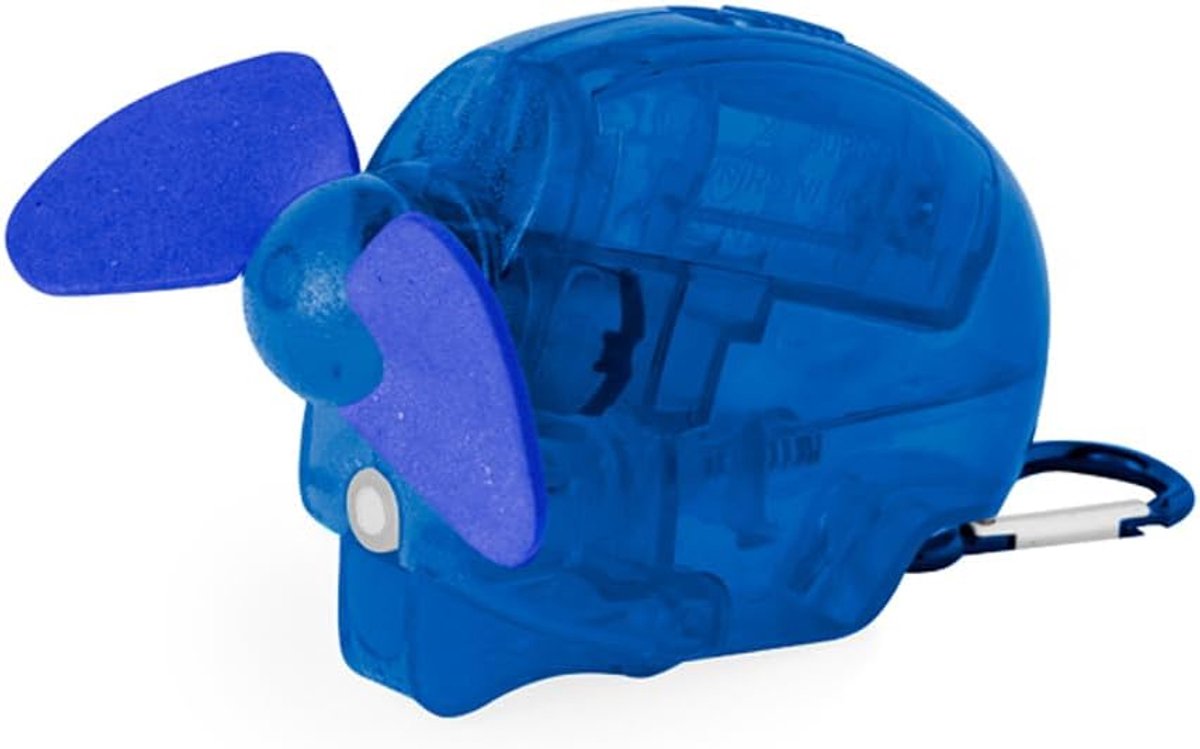 Ventilator en verstuiver, 35 ml, compact en licht (blauw)