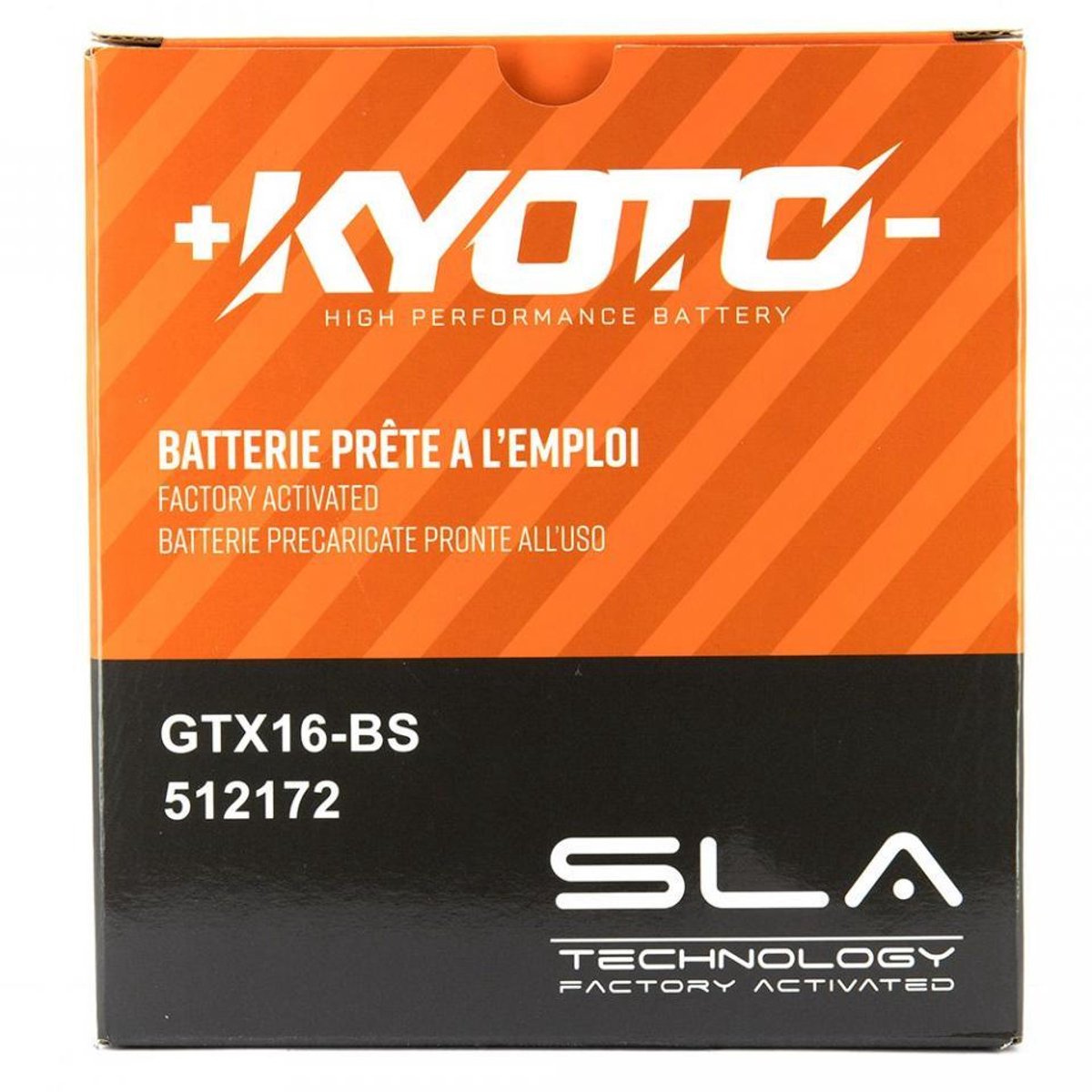 Batterie SLA Kyoto pour Moto BMW 1600 K Gtl 2016 à 2020 YTX16-BS / 12V 14Ah Neuf