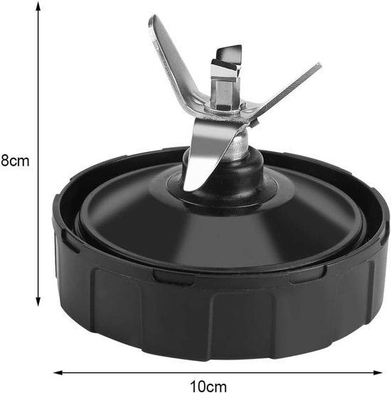 Vervangende Onderdelen voor Blender, 7 Fin Extractor Mes, Geschikt voor Nutri Blenders 1000W en 1500W, Hoge Kwaliteit en Duurzaam — afbeelding 4