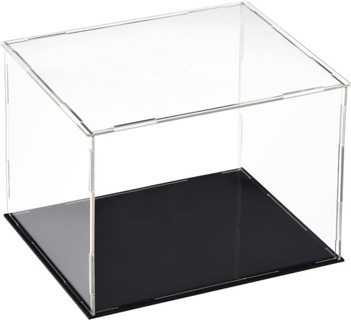 Vitrine Stofbestendig - Presentatiekubus - 30 x 25 x 25 cm - Vitrine Box - Voor Figuren/Speelgoed - Thuisopslag