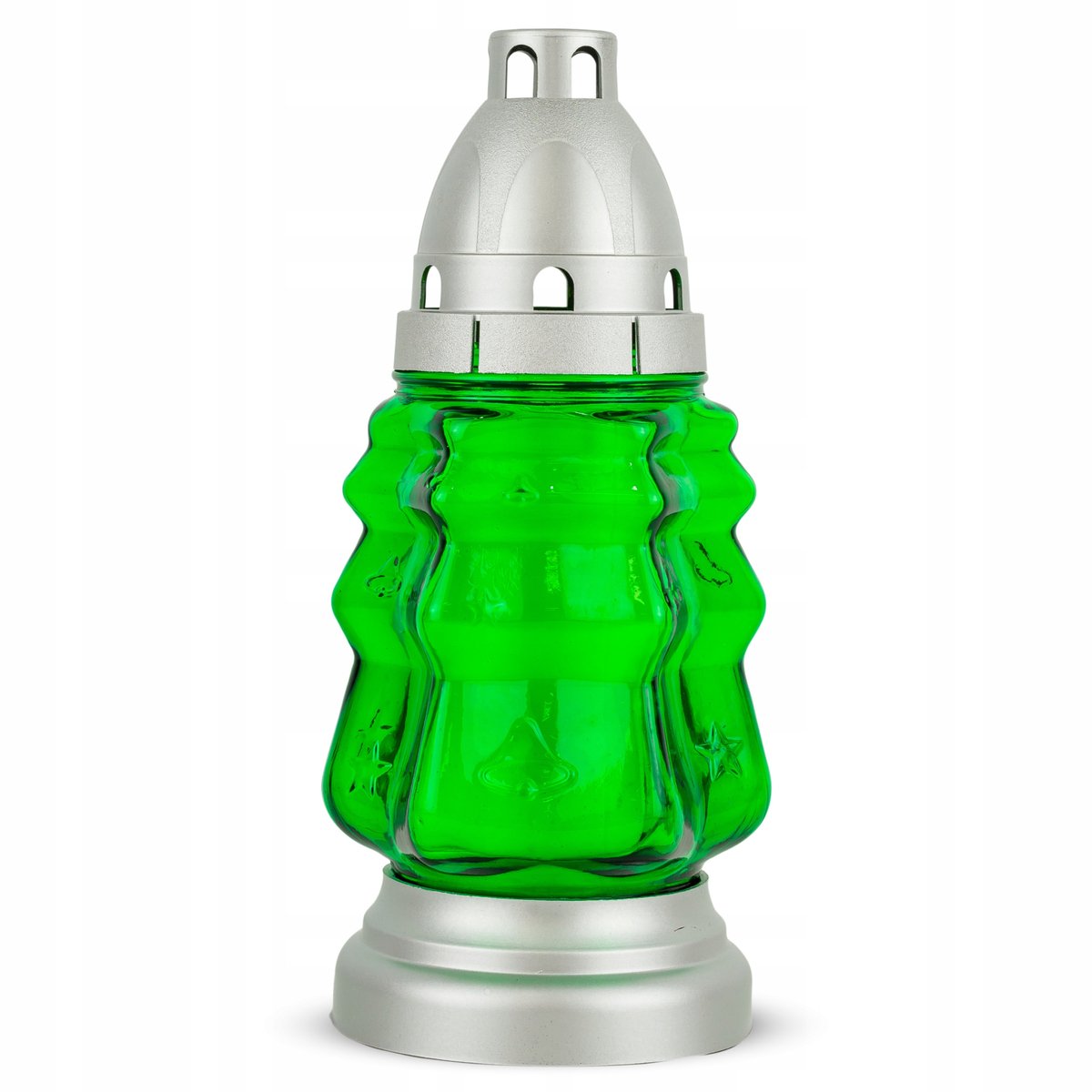 Groene Kerstboom Znicz Mini DP254 - 20 cm Glas met verwisselbaar inzetstuk