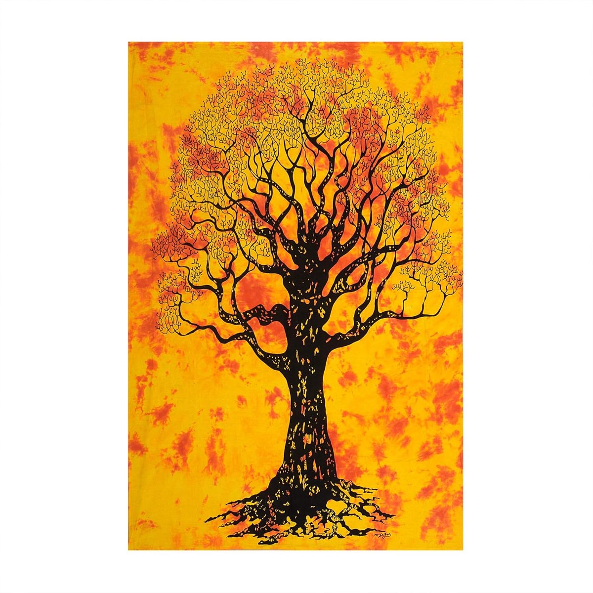 Handmade Wandtapijt kleurrijke muur opknoping hippies Tapestry (Poster grootte, ontwerp P13)