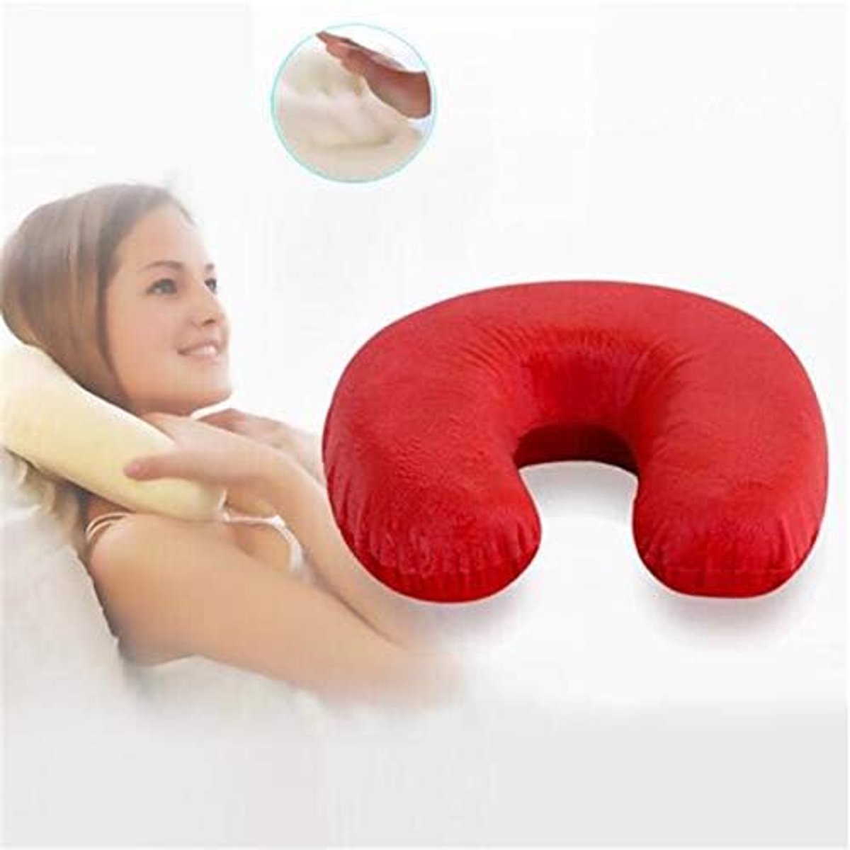 Pillow Memory Foam Pillow Neck U Shape U Shape Headrest Car Flight Travel Soft Nursing Pad