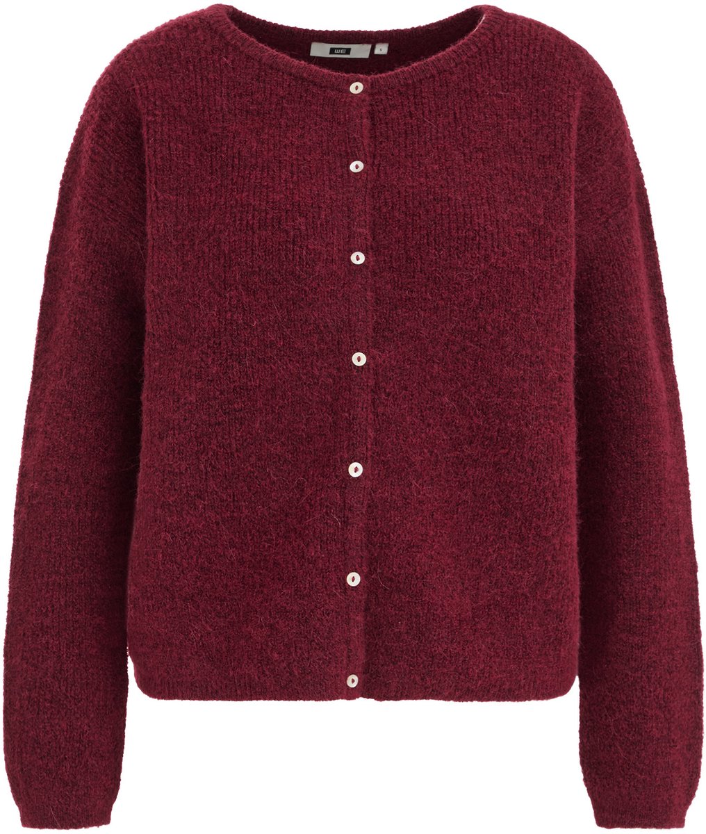 WE Fashion Dames gebreid vest van wolmix