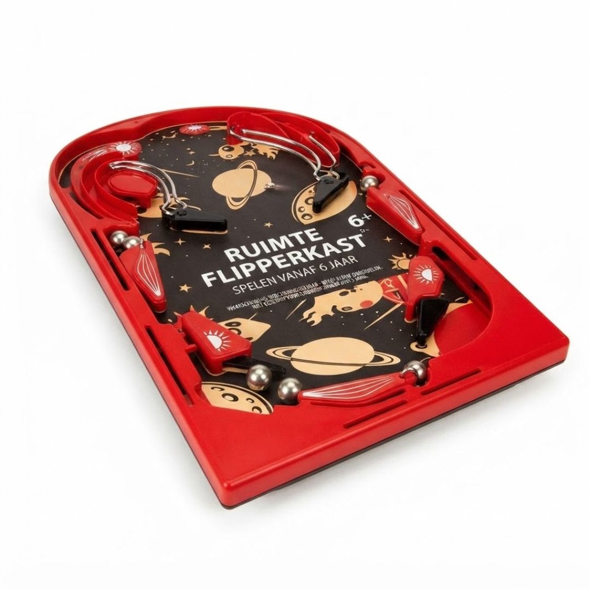 SP® Flipperkast - Flipperkast Kinderen - Speelkast - Rood - 52cm x 34cm x 12cm
