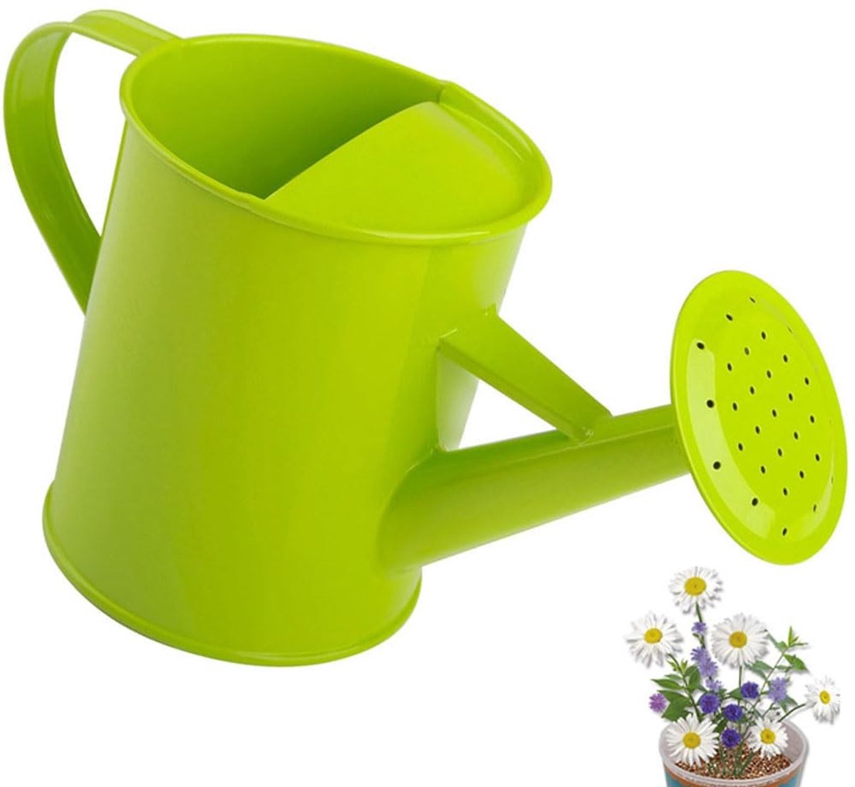 SolidKeus - 600 ml Metalen Gieter voor Binnen en Buiten
