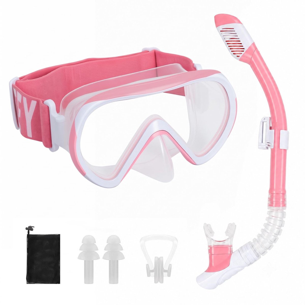 SolidKeus - Snorkelset voor Kinderen met Anti-condens en Droge Snorkel