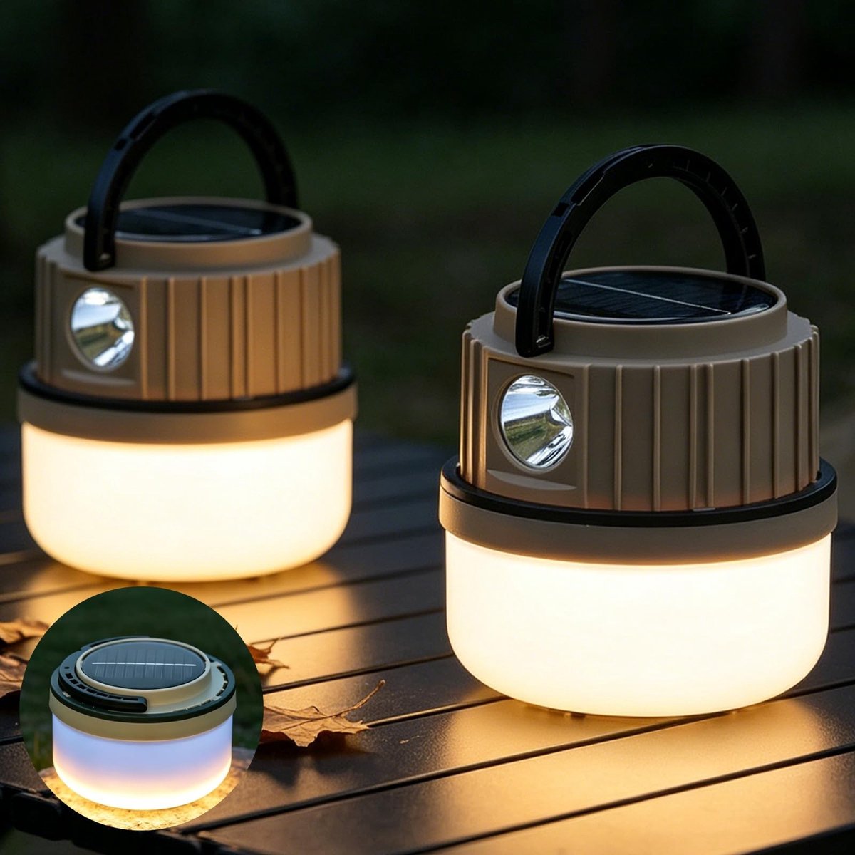 SolidKeus - Draagbare LED Campinglamp met 5 Lichtmodi