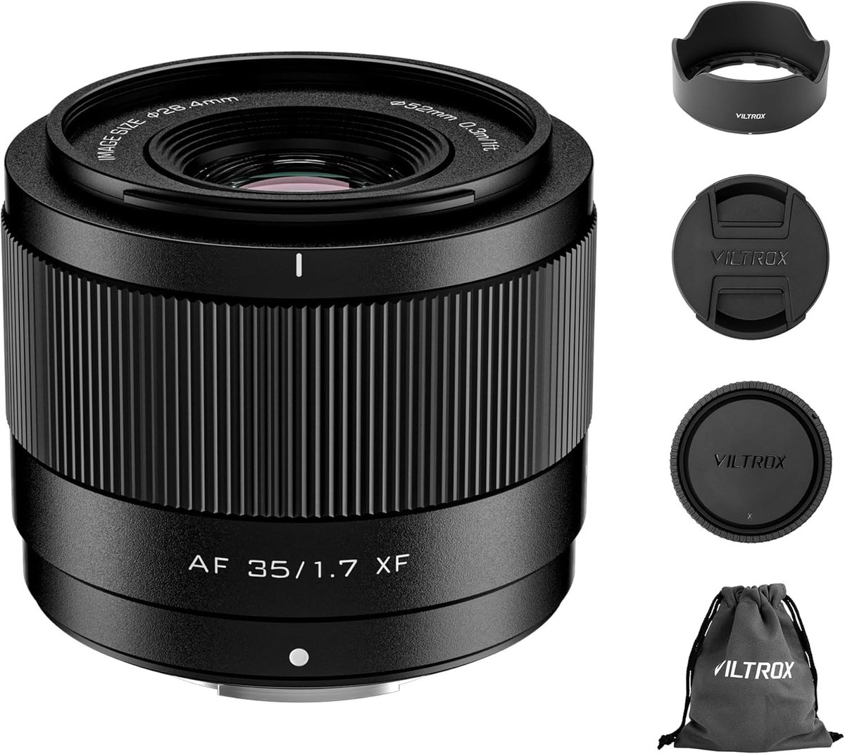 SolidKeus - Autofocus Lens 35mm F1.7 voor Fujifilm X-Mount