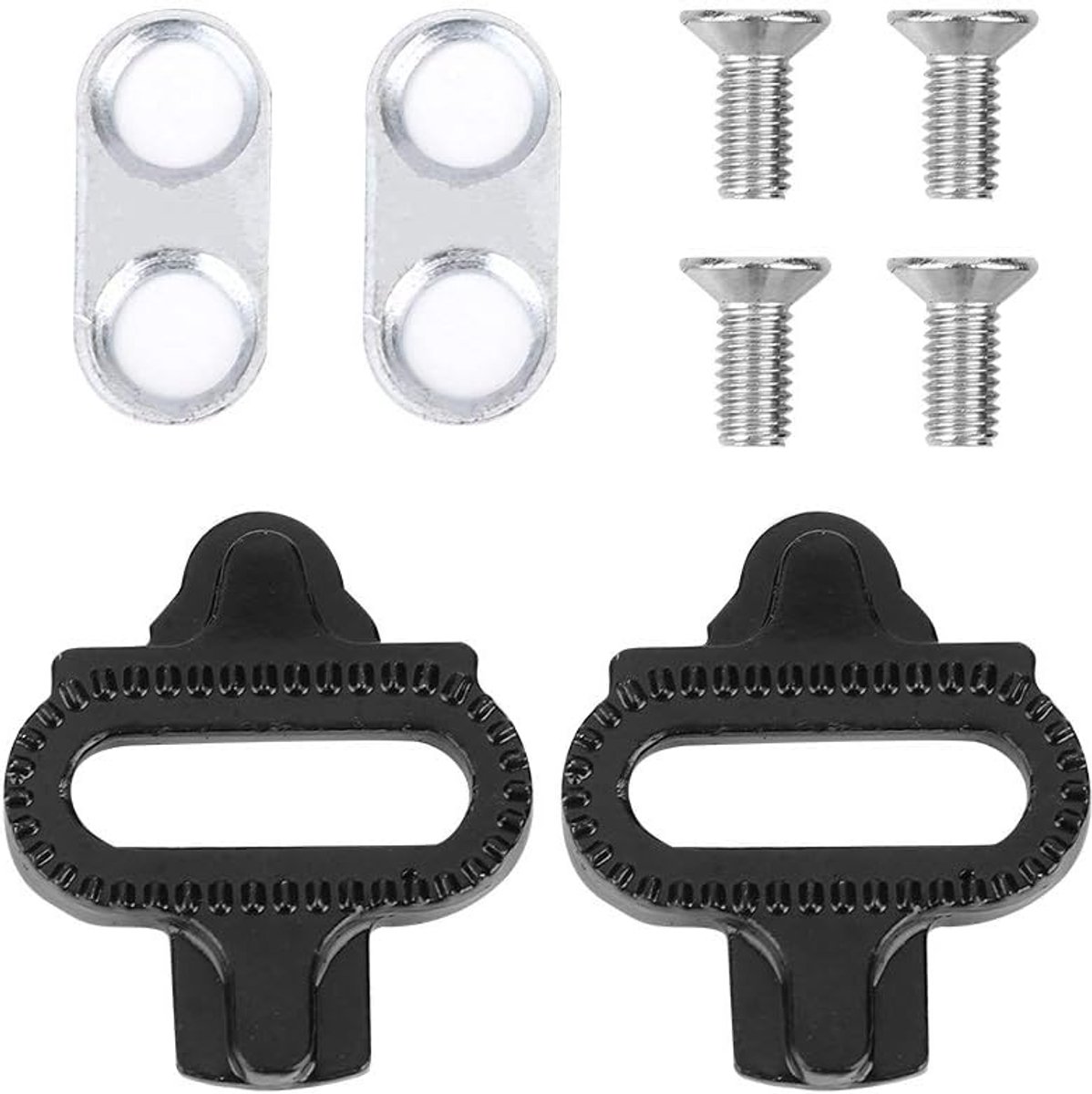 Pedal Cleats, Brand New Steel for Bicycle Shoes Cleats Pedal