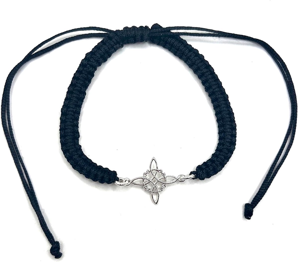 Armband macramé, knoop