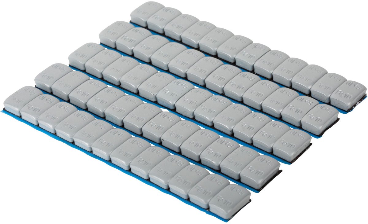Plaklood 12x10 50st 6kg grijs gecoat