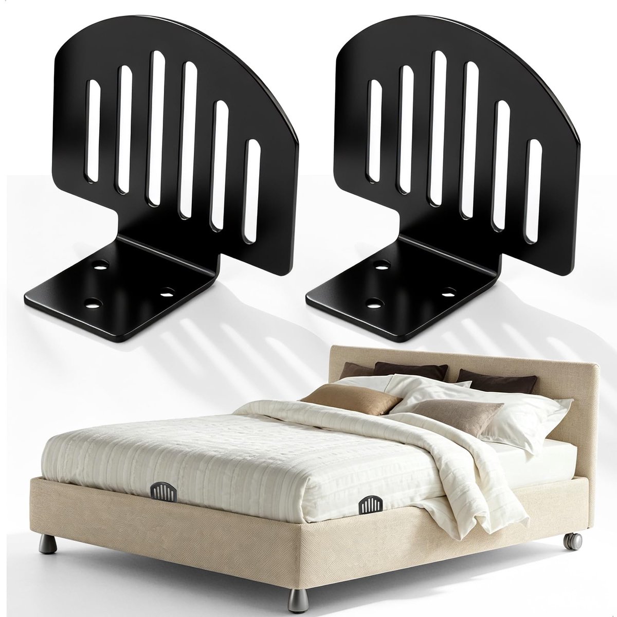 Omgoods - Bed Raises voor Anti-Slip Matras Fixatie