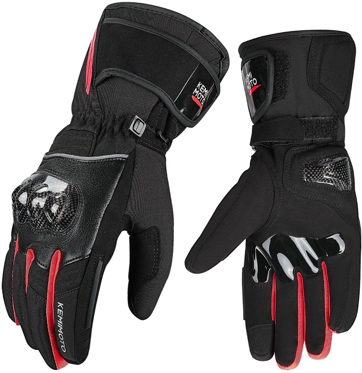 Omgoods - Waterdichte Wintermotorhandschoenen met Touchscreen