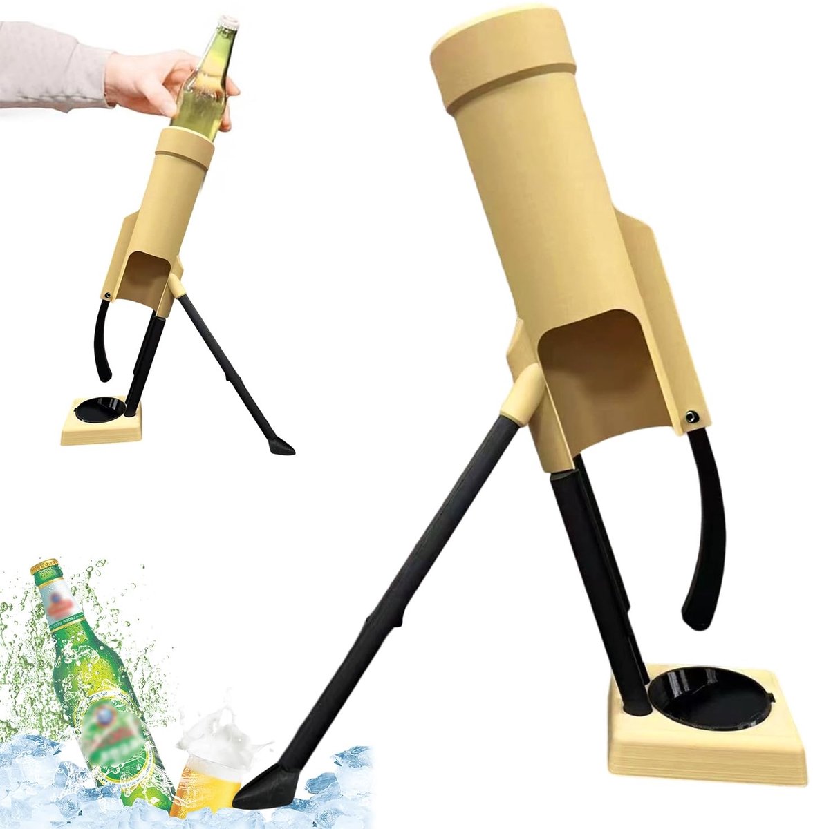 Omgoods - Grappige Flesopener in Vijzeldesign