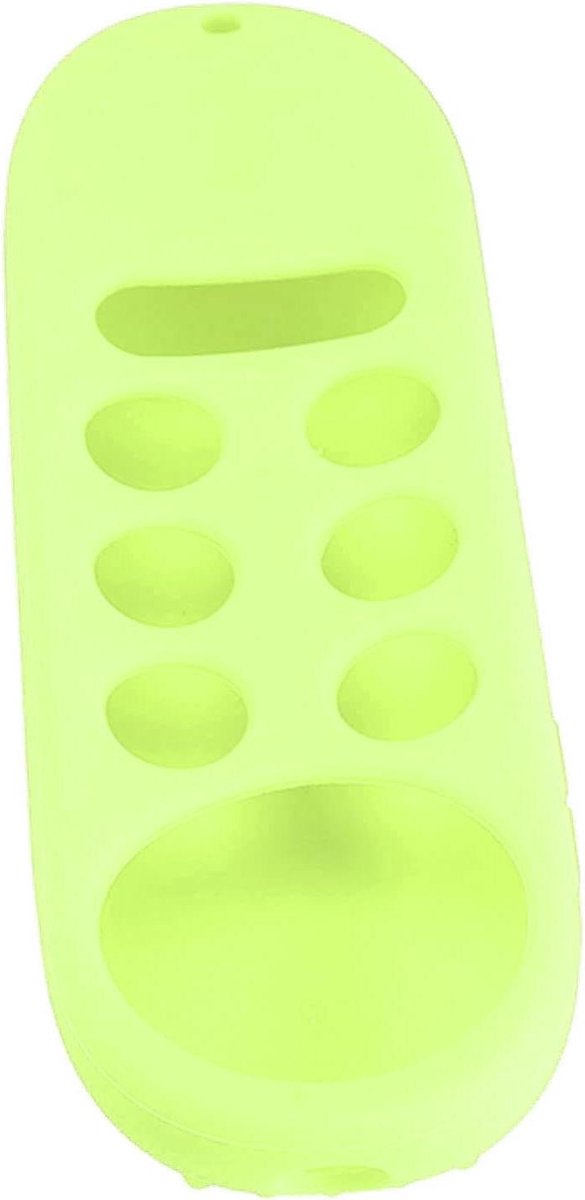 Afstandsbedieningshoes - Siliconen beschermhoes - Afstandsbediening beschermen - Antislip met koord - 14 x 5 x 2 cm - Lichtgroen