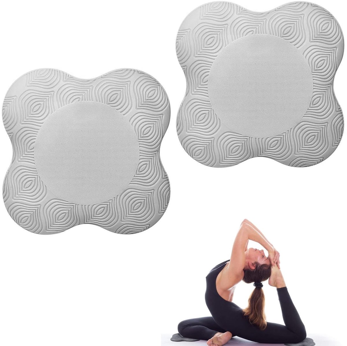 SolidKeus - Yoga Kniekussen TPE voor Comfort en Ondersteuning
