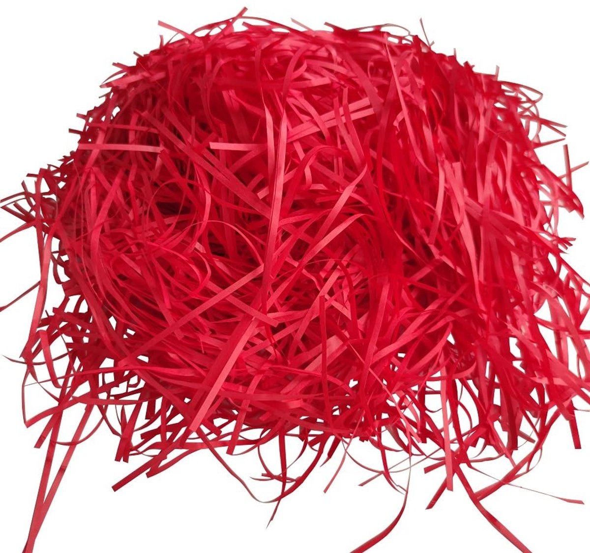 SolidKeus - 200g Rode Raffia voor Cadeaus en Decoratie