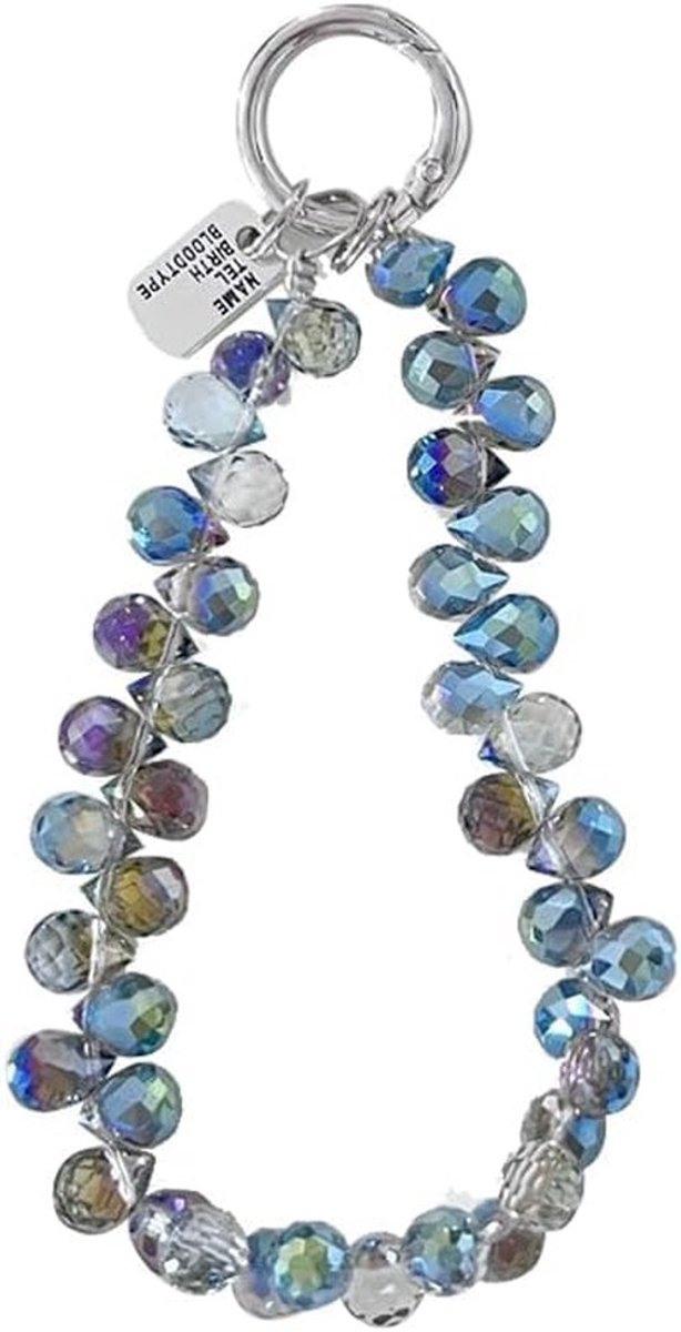 SolidKeus - Telefoon Pendant met Parelketting