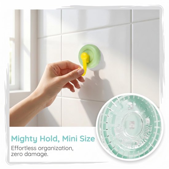 SolidKeus - Set van 4 Kleurrijke Zuignaphaken voor Kinderen tot 5 kg van Solidkeus — afbeelding 2