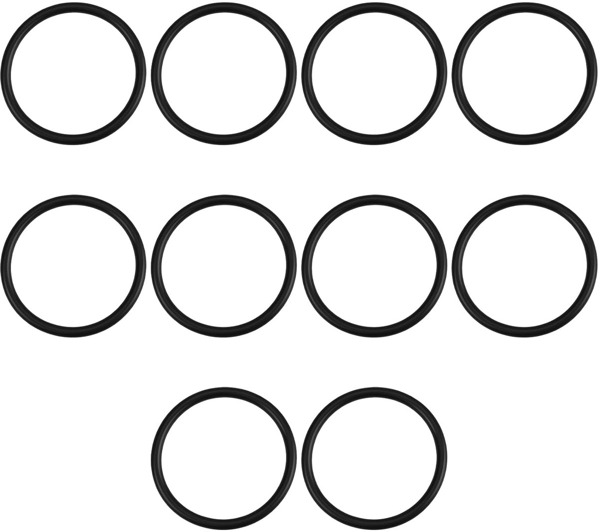 SnelShoppen - 10 Stuks Tractoren O-Ring 42x3,1mm Vervangingsonderdeel voor John Deere 2040S 2140 2750 - Hoogwaardige Kwaliteit
