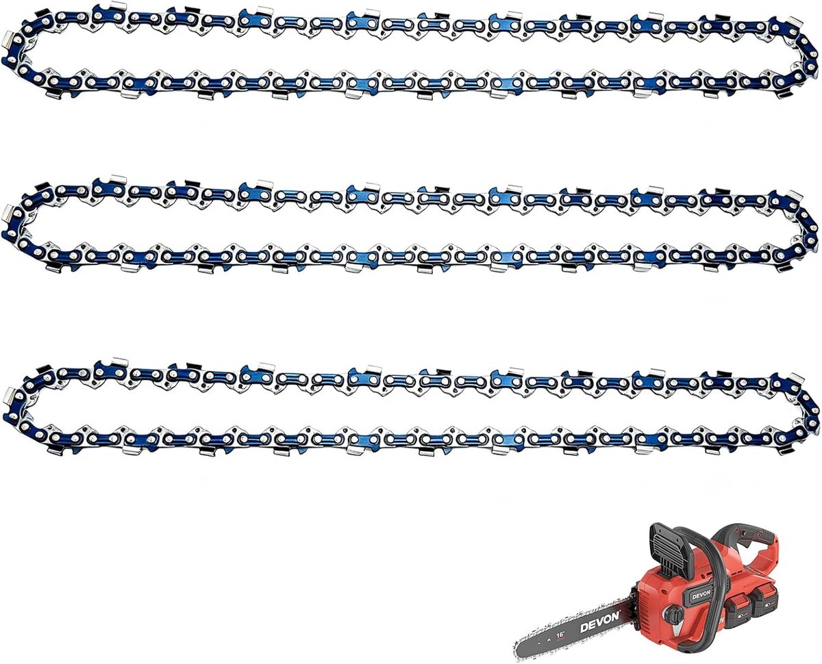 Zaagketting 25 cm - 1,1 mm dikte - 40 aandrijfschakels - voor veilige zaagprestaties - SnelShoppen