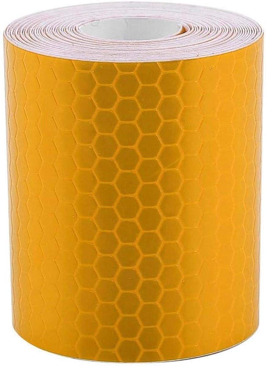 KEENSO Reflecterende Tape Sticker 5 cm x Veiligheid Zelfklevende Universele Waarschuwingsverlichting Voor Fiets & - ShopVlot