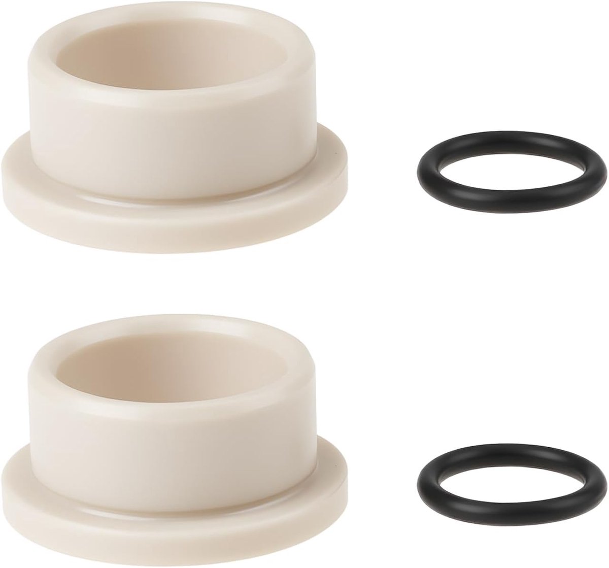 SnelShoppen - Fietsvering Demper Set 1 Paar Geschikt voor MTB ICH Fiets 15x12x8mm Bussen en 10x1.2mm O-ringen - Duurzaam en Schokabsorberend