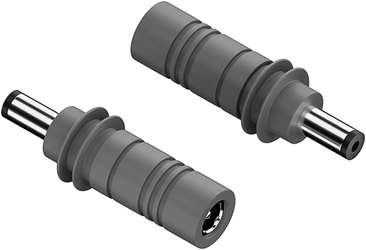 SnelShoppen - 2-Pack DC 5.5mm x 2.1mm Female naar Male Voeding Adapter - Waterdicht DC5521 Connector voor Starlink Mini Vervangingskabel - Duurzaam en