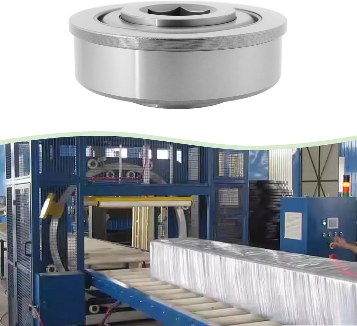 SnelShoppen - 1pc Convoyage Lager Bore HEX Flenslager Chrome Staal Skateboard Lagertjes F205KRR1116-HX voor Conveyor Band 11/16x2-17/64x23/32 Inch