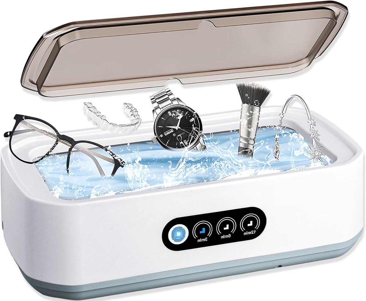 Ultrasone Reiniger - Schoonmaakapparaat - Sieraden Reinigen - 3 Tijdinstellingen - 650 ml - Zilver