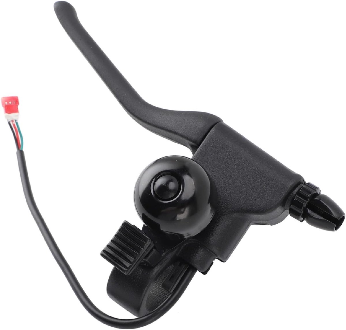 SnelShoppen - Elektrische Scooter Remhendel met Nylon, Ergonomische Antislip Remlever met Bel voor DIY Vervanging, Veilig, Duurzaam en Comfortabel