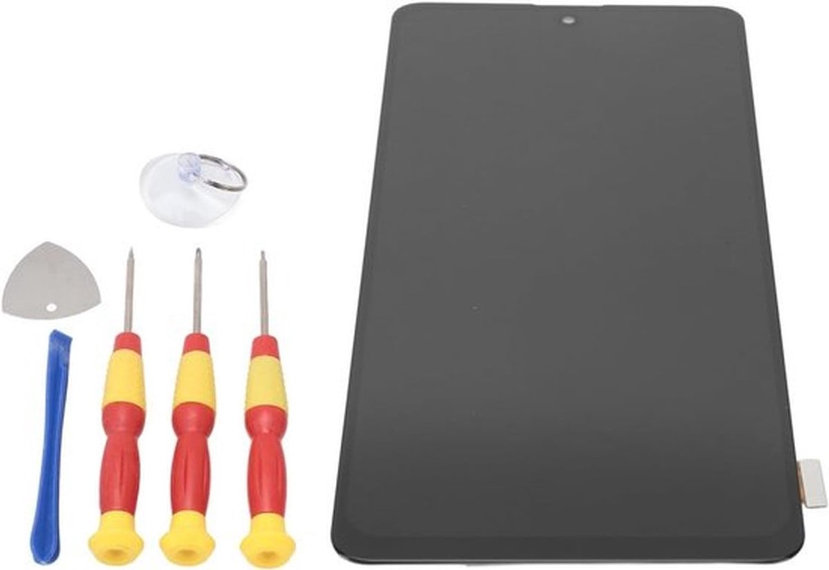 Schermvervanging voor Note 10 Lite, LCD Touchscreen Digitizer met Frame en Reparatie Toolkit, 3D Touch Assemblage voor Eenvoudige Installatie