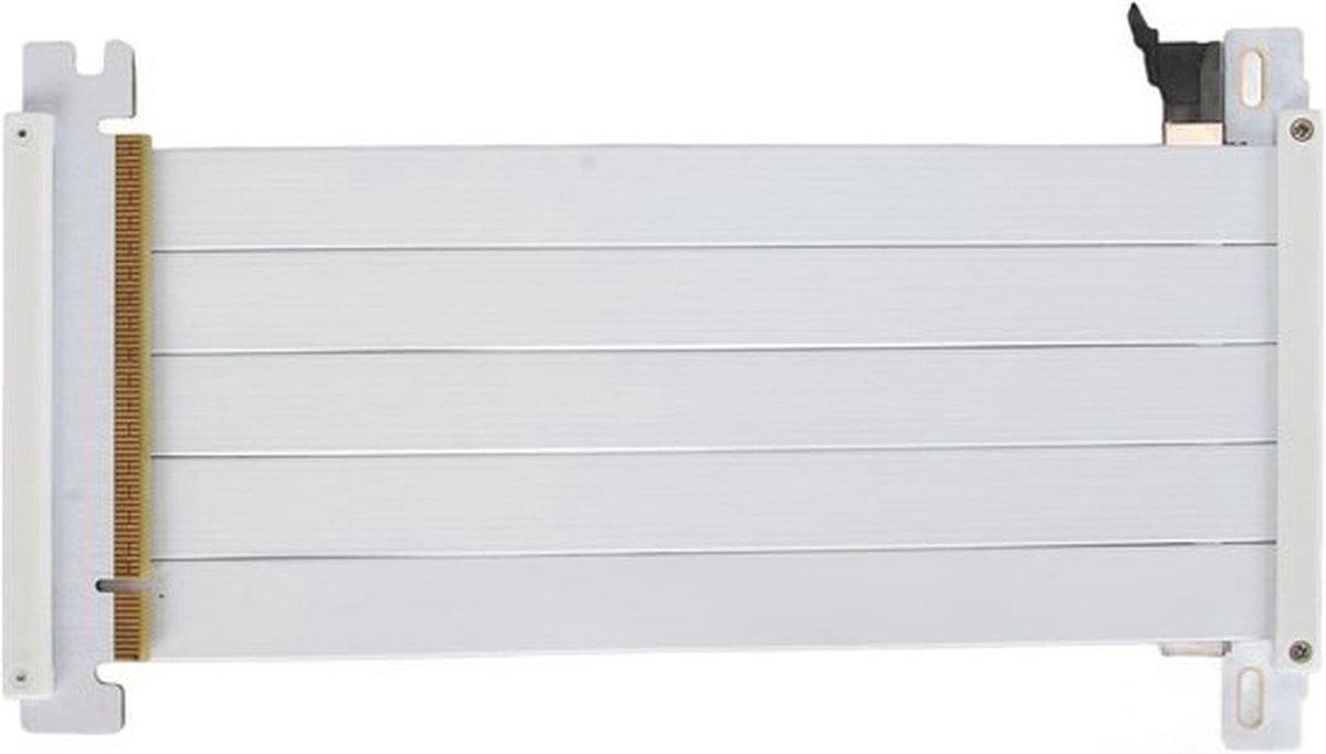 Hoogwaardige PCIe 4.0 X16 Riser Kabel voor RTX 4090 en RX 7900 XT, Flexibele 180 Graden GPU Extensie Kabel, Ideaal voor Gaming en Mining