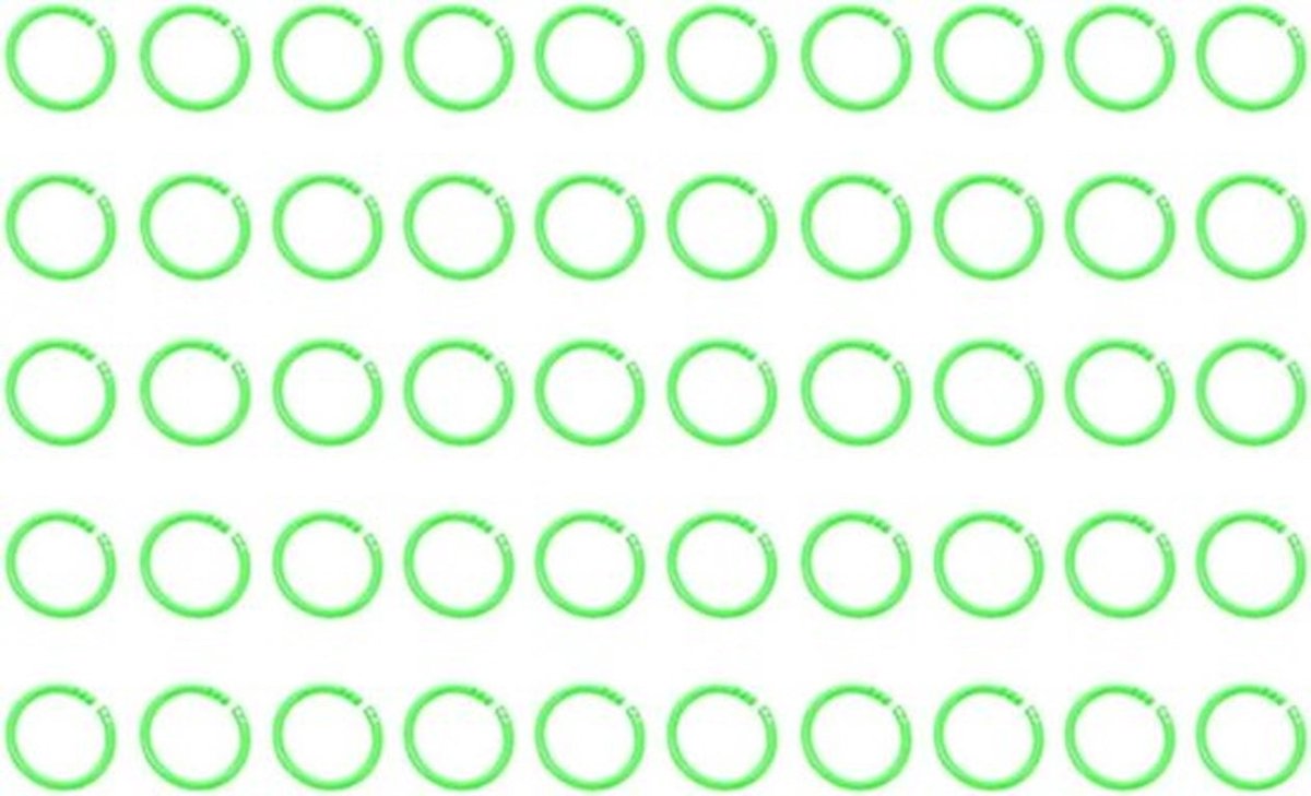 Verwijderbare Plastic Klemmen voor Loose Leaf Ring - 50 Stuks - Ideaal voor Kantoor, School en Thuisgebruik