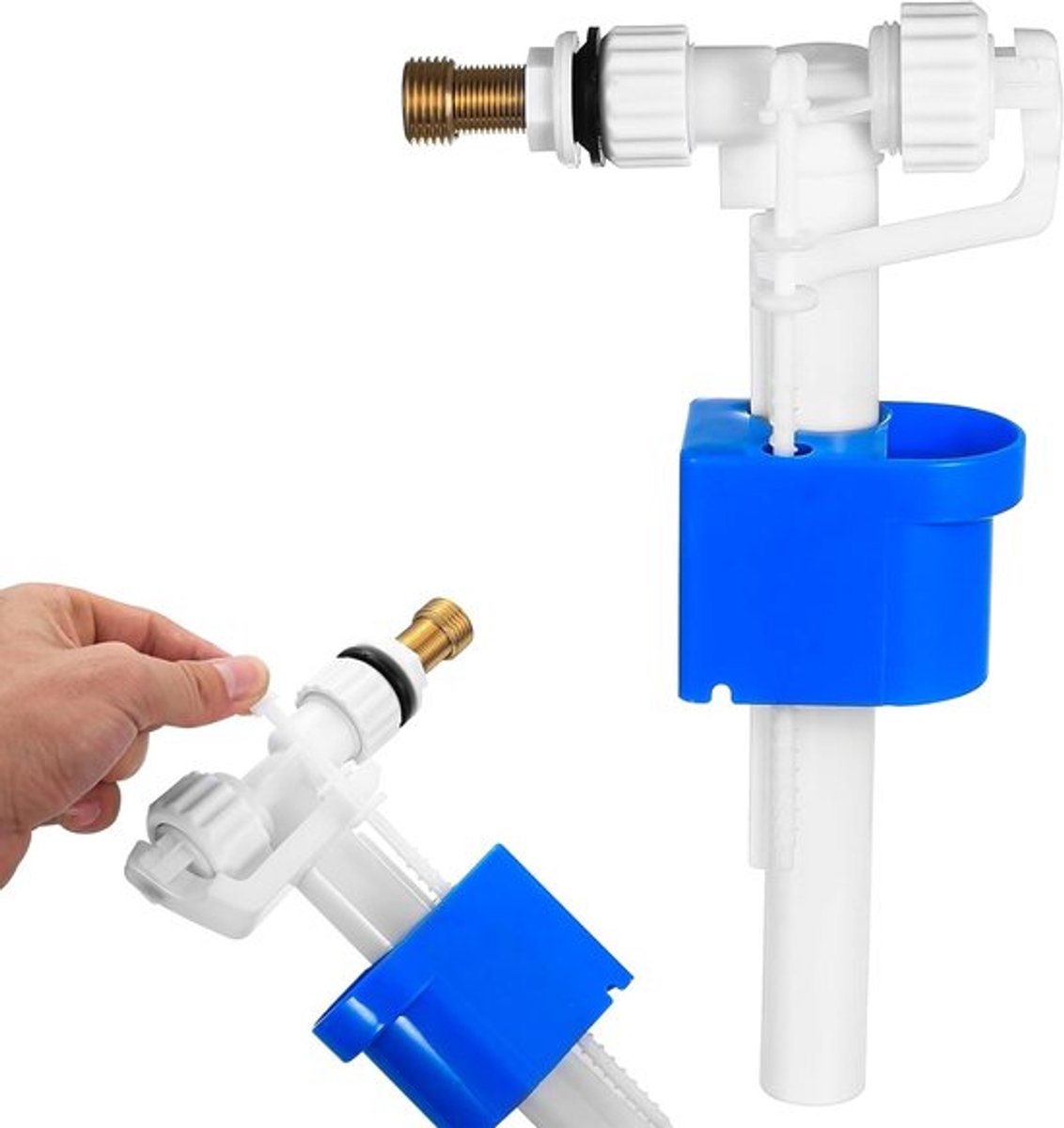 Waterinlaatventiel Vervangingsonderdeel voor G3/8 Inch en G1/2 Inch Toilet Float en Wasbak - Betrouwbaar en Duurzaam