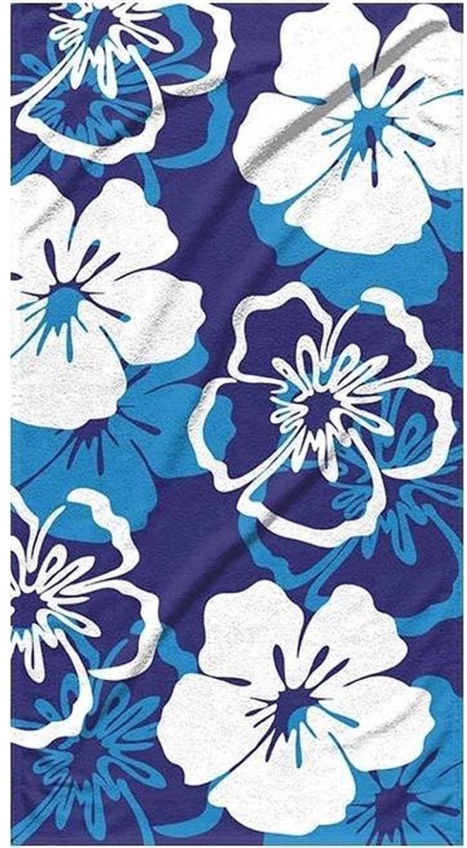 Towel Ocean Hibiscus 75x150cm