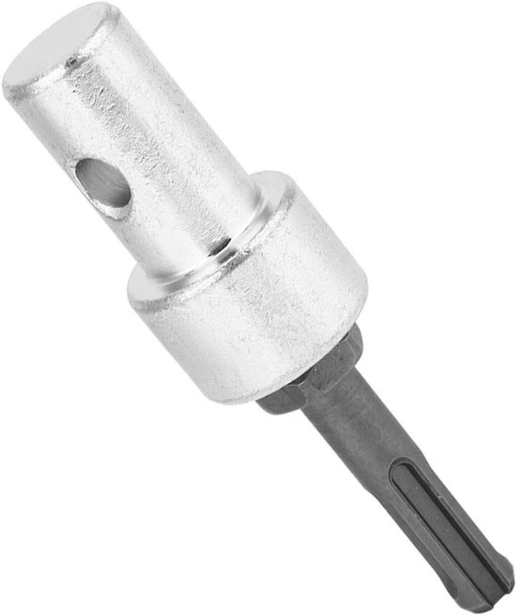 Boormachine Adapter voor Aardboor - Verbeterde Verbinding met Ronde Schacht voor 2 Pit 2 Slot Gebruik