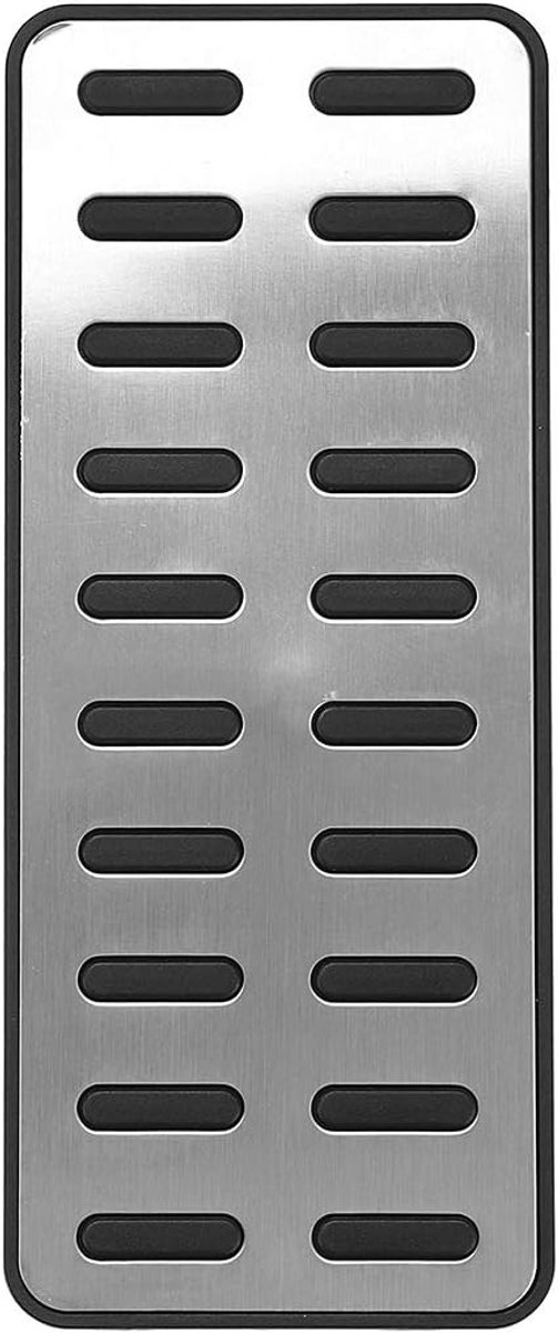 Universele 304 RVS Rest Pedal Pad voor Auto - Voetsteun Cover van Aluminium Legering, Geschikt voor Diverse Modellen