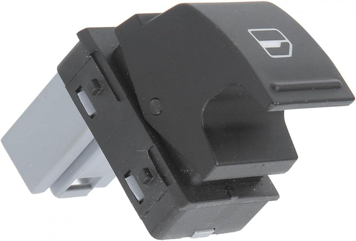 SnelShoppen - Raam Lifter Knop, Elektrische Raam Schakelaar, 1 Stuk ABS Vervangingsschakelaar voor Skoda Superb/Fabia