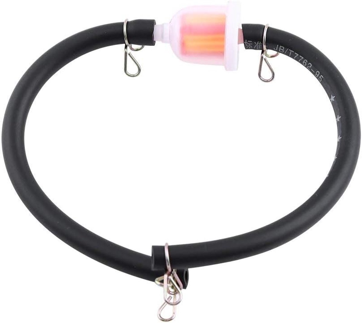 SnelShoppen - Universele 6mm Brandstoffilter Set met 8mm Brandstofslang en Slangklem voor Mini Moto, Dirt Bike, ATV, Quad - Duurzaam en Lichtgewicht